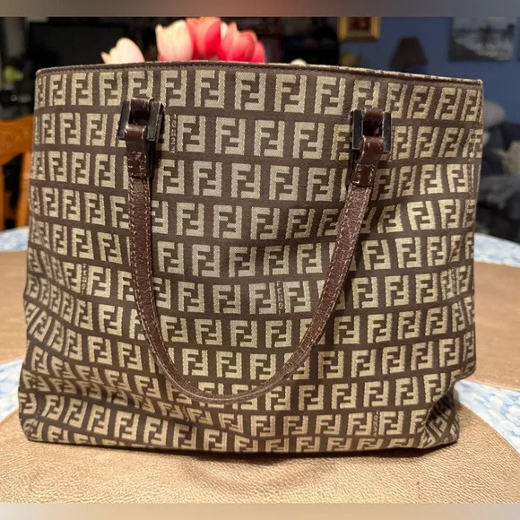 Fendi Zucca Handbag-Small - Picture 2 of 12